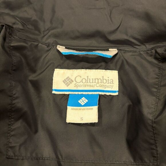 Columbia Jacket Powder Pillow Lightweight Black Insulated Hybrid Coat - Picture 3 of 4